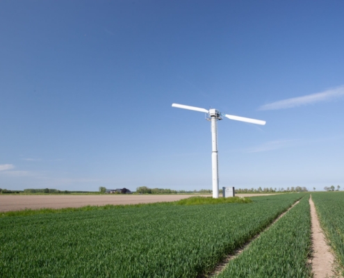 Agrarische windmolen