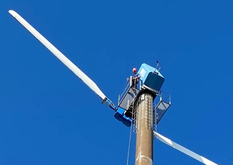 Onderhoud windmolen